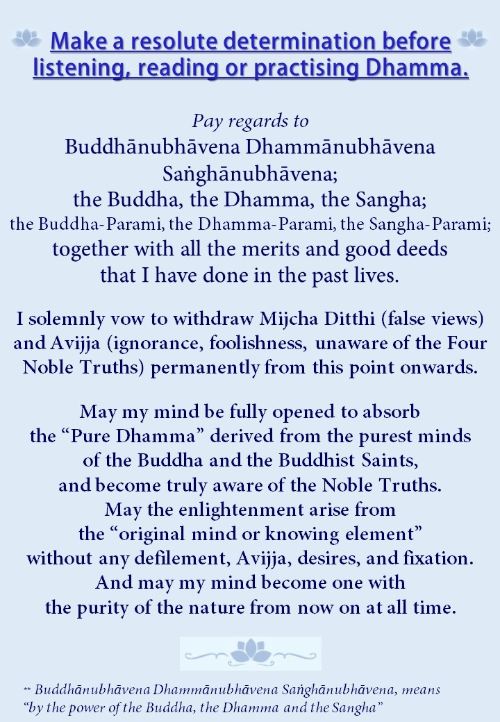 Dhamma Teachings 13