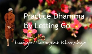 Practice Dhamma by Letting Go