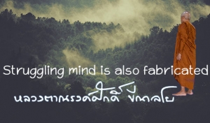 Struggling mind is also fabricated