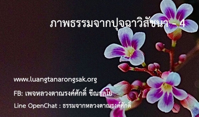 ภาพธรรมจากปุจฉาวิสัชนา - 4